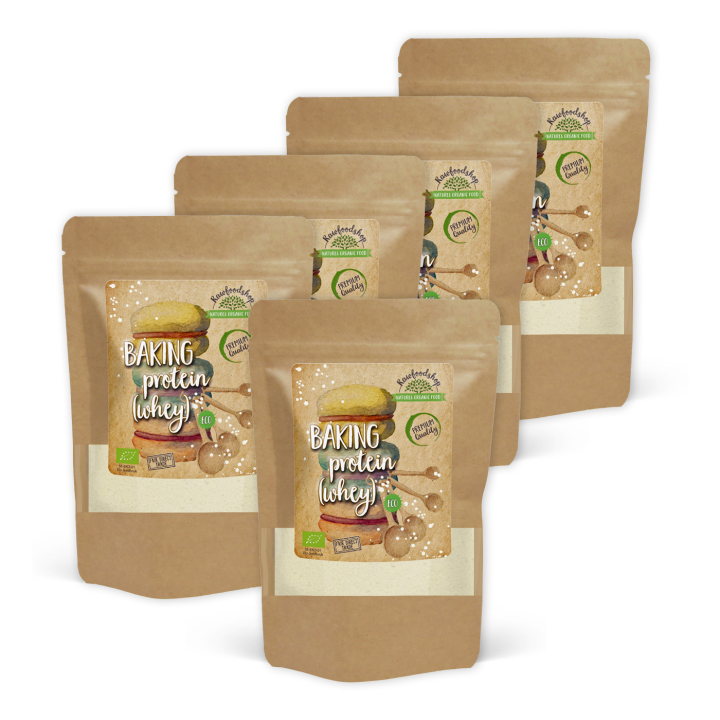 Bakeprotein ØKO 400g x 5 pakker i gruppen Råvarer & Drikke / Helsekost / Proteinpulver hos Rawfoodshop Scandinavia AB (LBAK400520E-SET5)