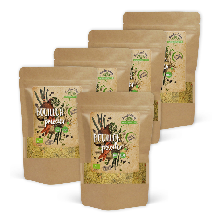 Buljong Gjærfri ØKO 220g x 5 pakker i gruppen Råvarer & Drikke / Spiskammer / Smaksetting hos Rawfoodshop Scandinavia AB (LKRY220011E-SET5)