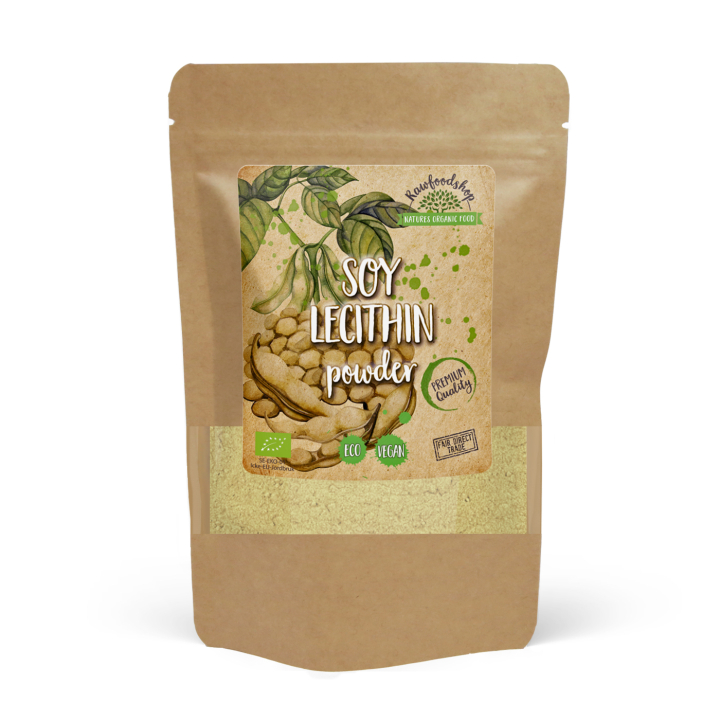 Soja Lecitin Pulver ØKO 250g i gruppen Råvarer & Drikke / Spiskammer / Smaksetting hos Rawfoodshop Scandinavia AB (LPS25)