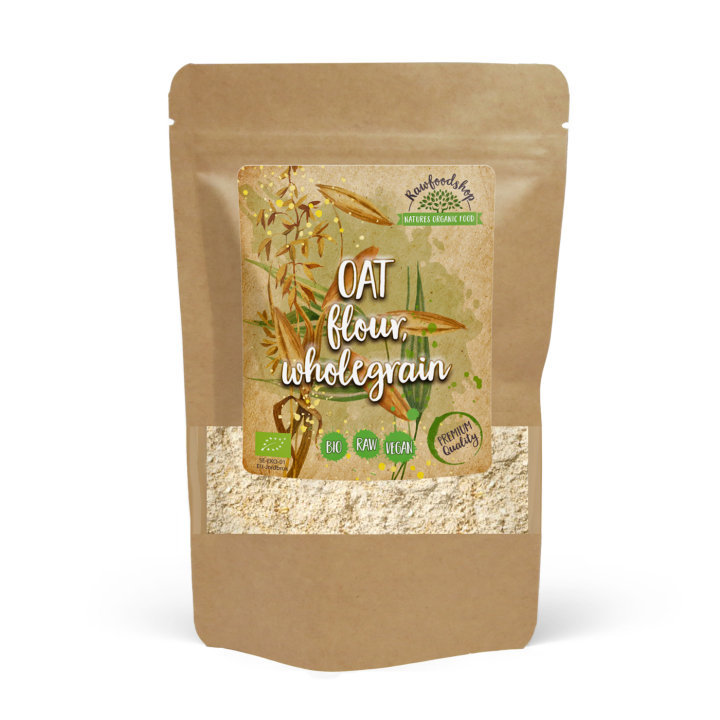 Fullkorns-havremel ØKO 500 g | Rawfoodshop