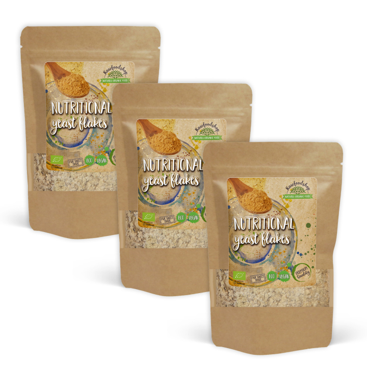 Næringsgjær Flak ØKO 250g x 3 pakker i gruppen Råvarer & Drikke / Spiskammer / Næringsgjær hos Rawfoodshop Scandinavia AB (NARINGSEKO1-SET3)