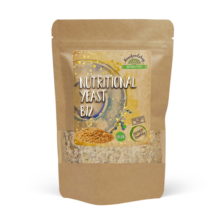 Næringsgjær med B12 250g i gruppen Råvarer & Drikke / Pantryet / Smaksetting / Næringsgjær hos Rawfoodshop Scandinavia AB (NJB12-1)