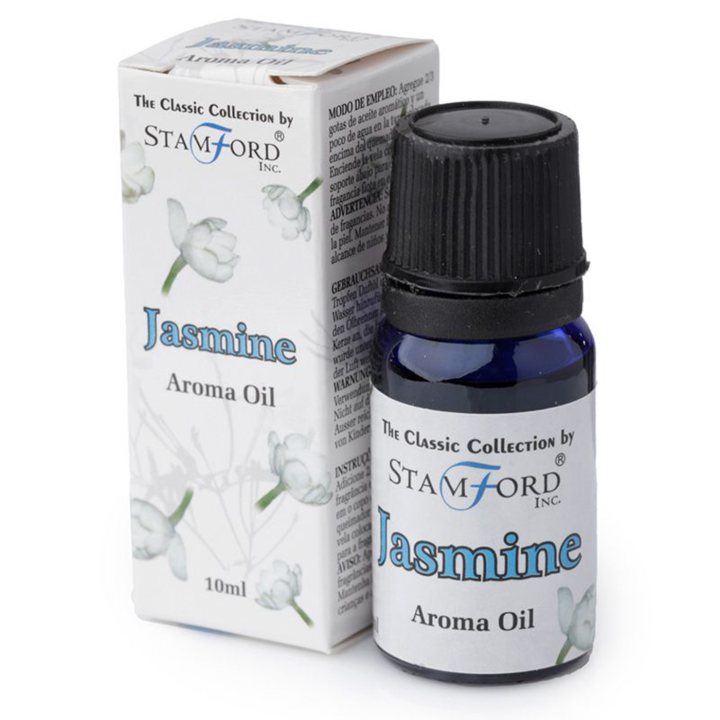 Aromaolje Sjasmin 10ml i gruppen Hjem & Sjel / Ritual & Seremoni / Røkelse, Llys og Dufter hos Rawfoodshop Scandinavia AB (OILG26)