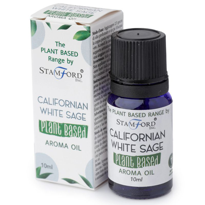 Stamford Aromaolje Californisk Hvit Salvie 10ml i gruppen Hjem & Sjel / Ritual & Seremoni / Røkelse, Llys og Dufter hos Rawfoodshop Scandinavia AB (OILG41)