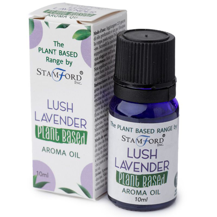 Aromaolje Plantebasert Lush Lavendel 10ml i gruppen Hjem & Sjel / Ritual & Seremoni / Røkelse, Llys og Dufter hos Rawfoodshop Scandinavia AB (OILG43)