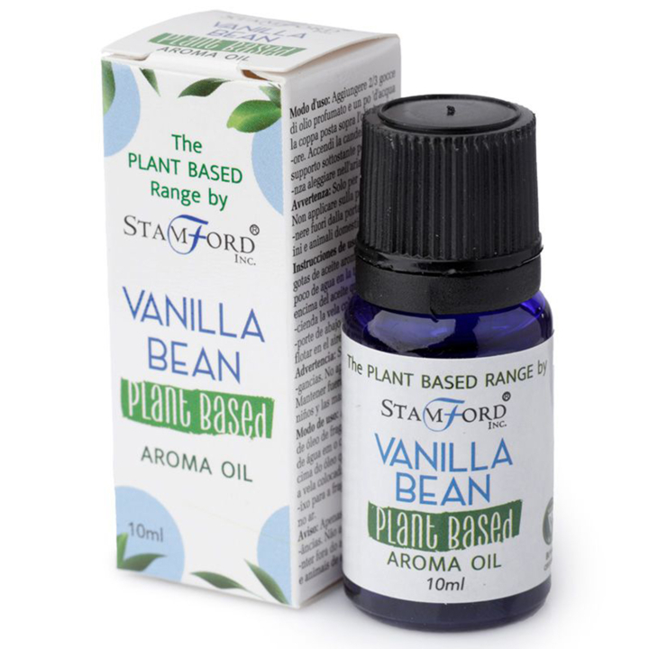 Aromaolje Plantebasert Vaniljböna 10ml i gruppen Hjem & Sjel / Stemning & duft / Duftolje hos Rawfoodshop Scandinavia AB (OILG58)