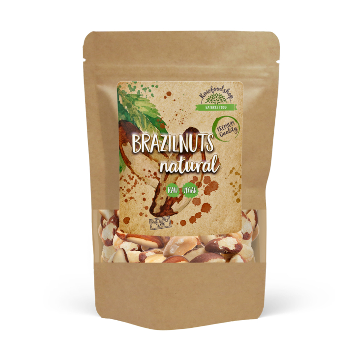 Paranøtter Premium RAW 1kg i gruppen Råvarer & Drikke / Nøtter / Brasilianske nødder hos Rawfoodshop Scandinavia AB (PARVILD11)