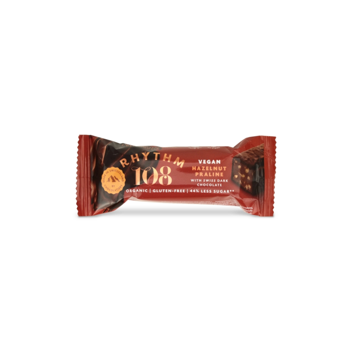 Mørk Sjokolade Hasselnøtt Praline Bar ØKO 33g i gruppen Råvarer & Drikke / Godteri og sjokolade / Sjokolade og bars hos Rawfoodshop Scandinavia AB (R108CCPQ01EU)