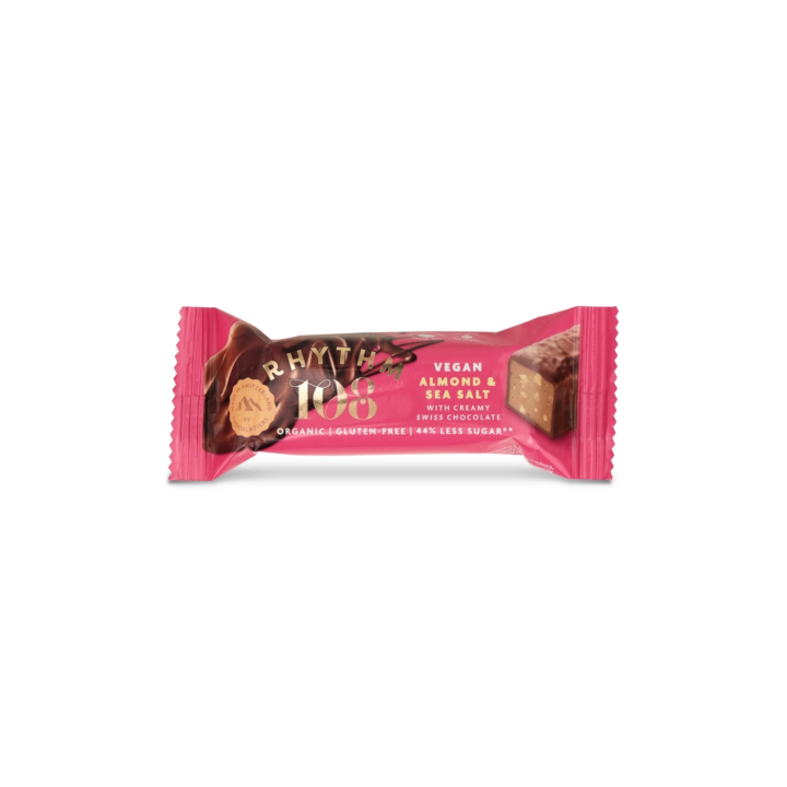Sjokolade Mandel Havsalt Bar ØKO 33g i gruppen Råvarer & Drikke / Godteri og sjokolade / Sjokolade og bars hos Rawfoodshop Scandinavia AB (R108CCSA01EU)