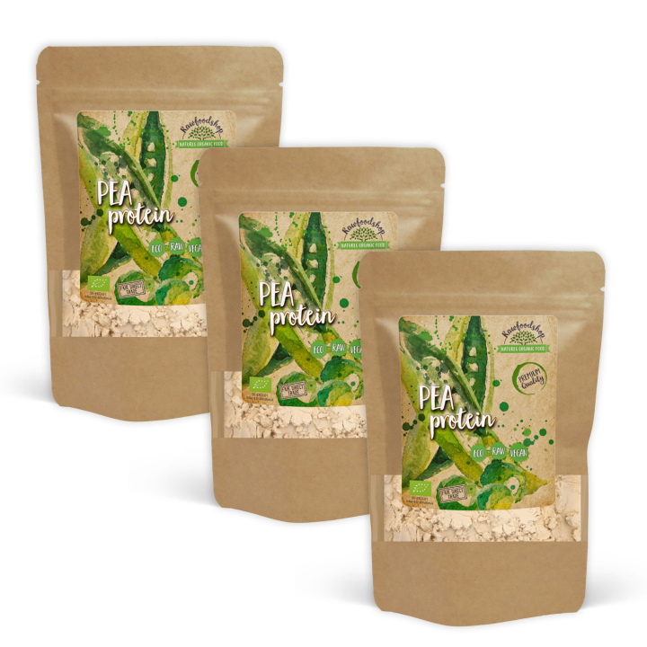 Erteprotein ØKO 1kg x 3 pakker i gruppen Råvarer & Drikke / Helsekost / Proteinpulver hos Rawfoodshop Scandinavia AB (RAW0021811-SET3)