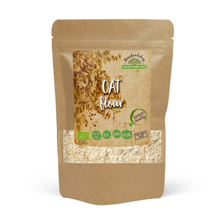 Havremel Glutenfri ØKO 1kg i gruppen Råvarer & Drikke / Baking / Mel hos Rawfoodshop Scandinavia AB (RAW45798101)