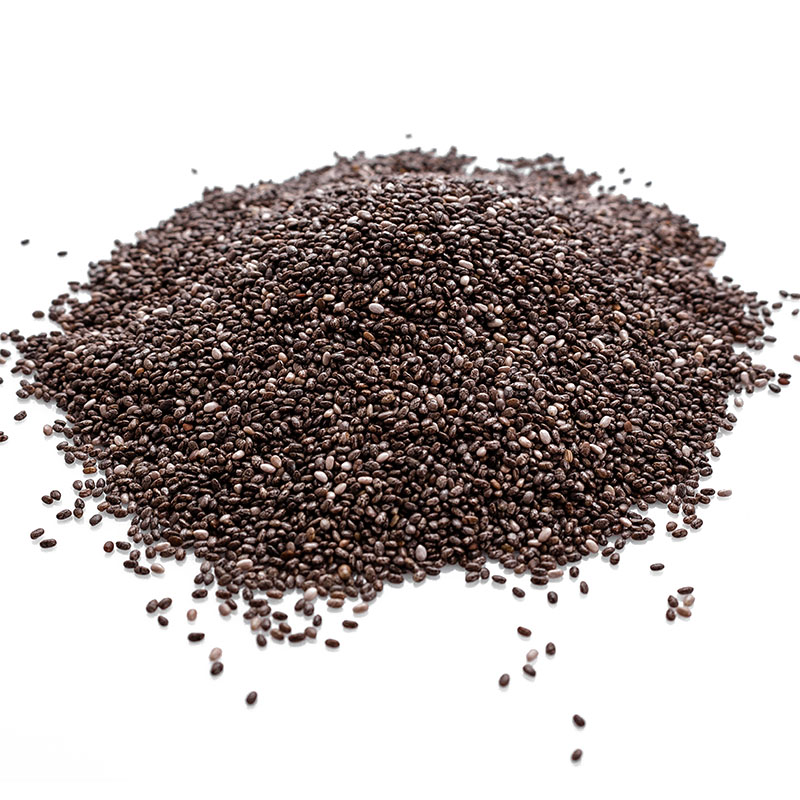 Chiafrø Svarte ØKO 5kg i gruppen Råvarer & Drikke / Pantryet / Frø hos Rawfoodshop Scandinavia AB (RAW866996-5)