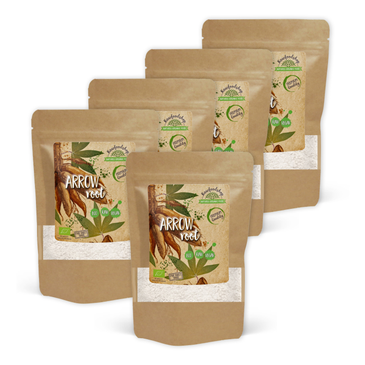Arrowrot pulver ØKO 50g x 5 pakker i gruppen Råvarer & Drikke / Baking / Ingredienser Annet hos Rawfoodshop Scandinavia AB (RAW9365-SET5)