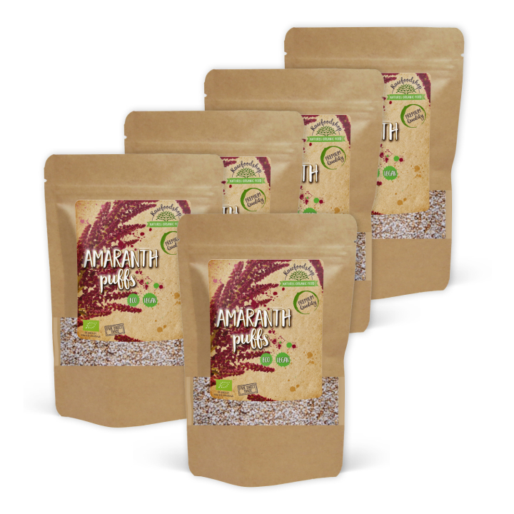 Amaranth Puffet ØKO 200g x 5 pakker i gruppen Råvarer & Drikke / Baking / Korn og flak hos Rawfoodshop Scandinavia AB (RAWAMA001-SET5)