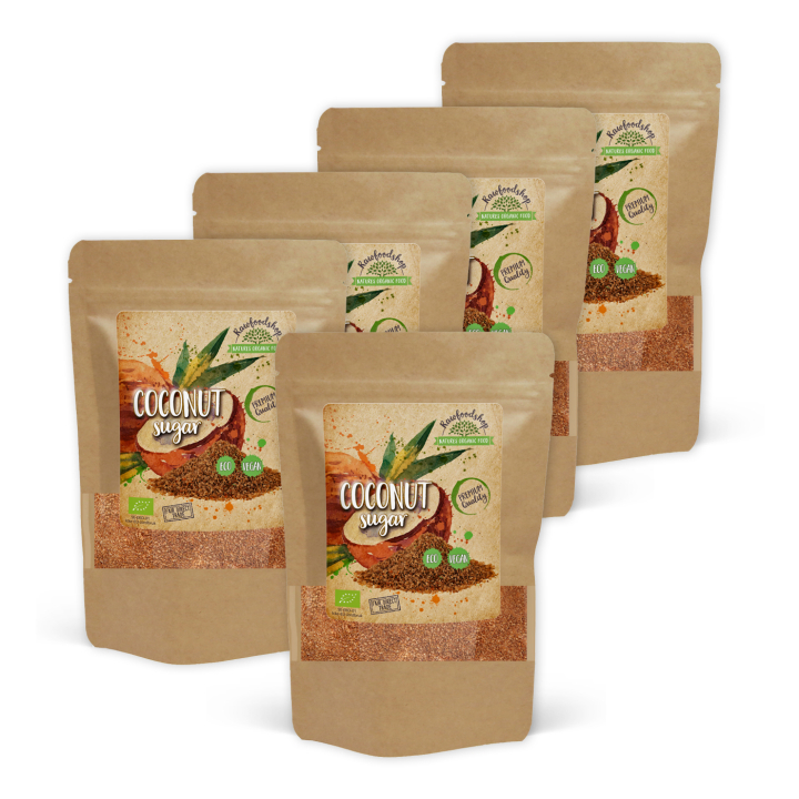 Kokossukker ØKO 500g x 5 pakker i gruppen Råvarer & Drikke / Baking / Søtning hos Rawfoodshop Scandinavia AB (RAWKO001-SET5)