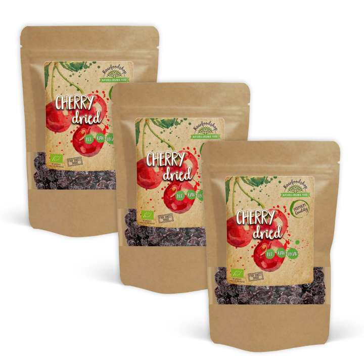 Kirsebær ØKO 250g x 3 pakker i gruppen Råvarer & Drikke / Frukt og bær / Annen Frukt og Bær hos Rawfoodshop Scandinavia AB (RFRU200371E-SET3)