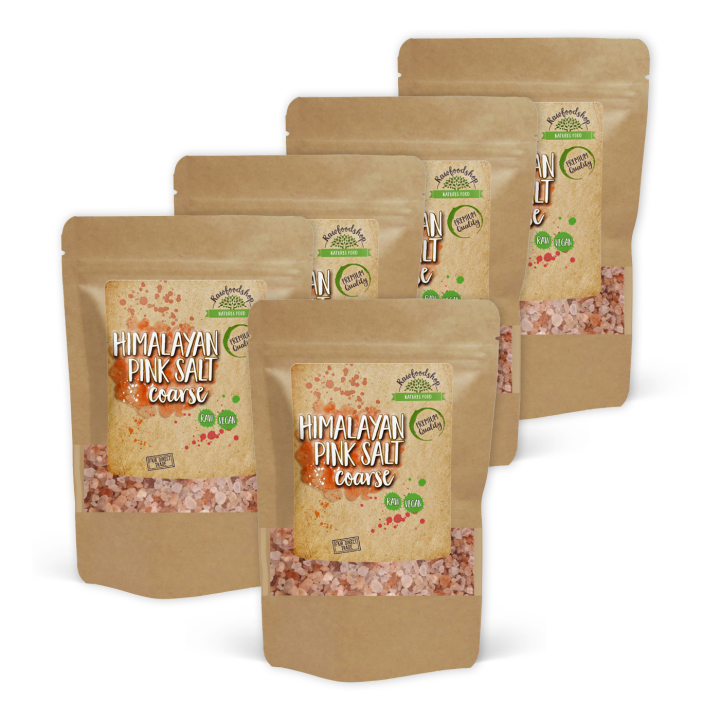 Himalaya Salt Grovt 1kg x 5 pakker i gruppen Råvarer & Drikke / Spiskammer / Krydder & Salt hos Rawfoodshop Scandinavia AB (RSAL500197E11-SET5)
