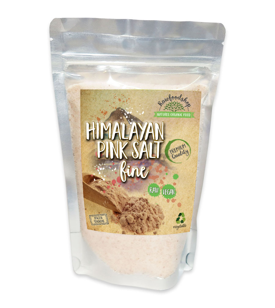 Himalaya Salt Fintmalt 500g i gruppen Råvarer & Drikke / Pantryet / Krydder hos Rawfoodshop Scandinavia AB (RSAL500200E)
