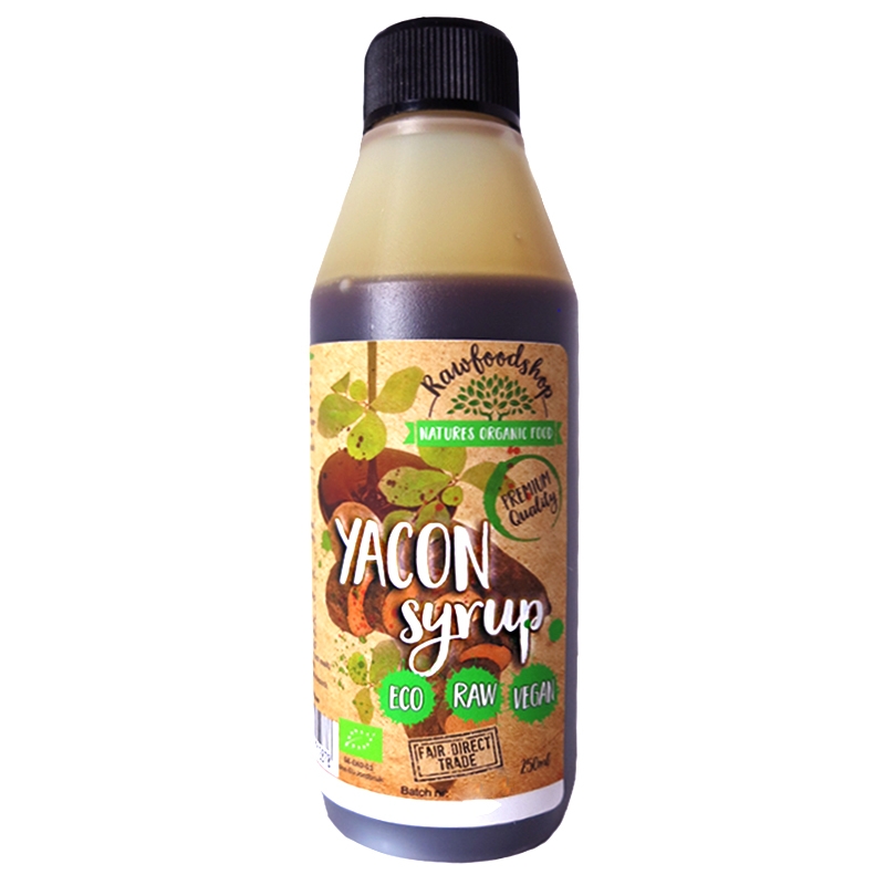 Yaconsirup ØKO 250 ml i gruppen Råvarer & Drikke / Baking og matlaging / Søtning / Sirup hos Rawfoodshop Scandinavia AB (RSOT250508E)