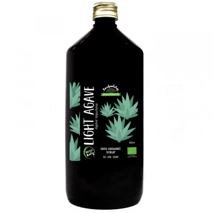 Agave Sirup Lys ØKO 1000ml i gruppen Råvarer & Drikke / Baking og matlaging / Søtning / Sirup hos Rawfoodshop Scandinavia AB (RSOT500301E11)