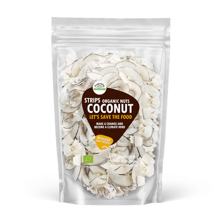 Kokosnøtt i strimler ØKO 1kg i gruppen Råvarer & Drikke / Nøtter / Kokosnøtt hos Rawfoodshop Scandinavia AB (SF171881)