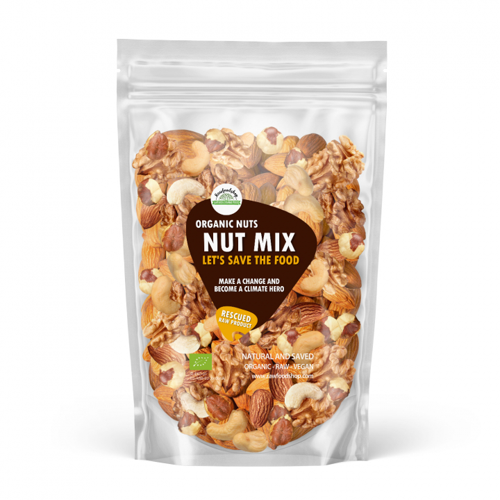 Nutmix RAW ØKO 1kg i gruppen Råvarer & Drikke / Nøtter hos Rawfoodshop Scandinavia AB (SF29991)