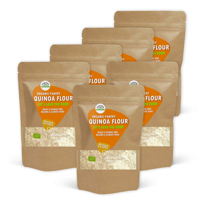 Quinoamel ØKO 1kg x 6 pakker i gruppen Råvarer & Drikke / Baking / Mel hos Rawfoodshop Scandinavia AB (SFAB017-10001SET)