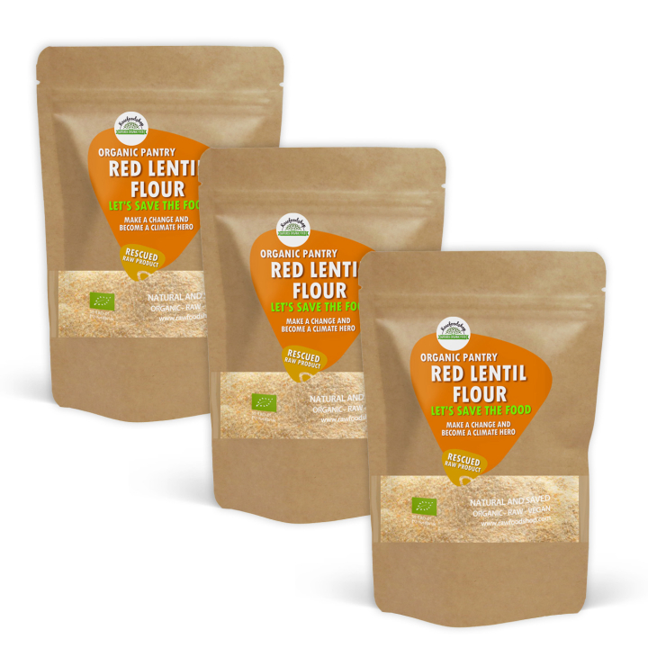Linsemel Rødt ØKO 1kg x 3 pakker i gruppen Råvarer & Drikke / Baking / Mel hos Rawfoodshop Scandinavia AB (SFLINSMJOLROTT011-SET3)