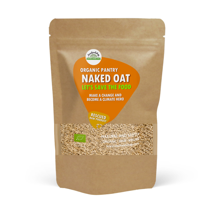 Naken Havre ØKO 1kg i gruppen Råvarer & Drikke / Spiskammer / Ris og bygg hos Rawfoodshop Scandinavia AB (SFNHS501)