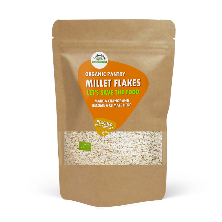Hirseflak ØKO 1kg i gruppen Råvarer & Drikke / Baking / Korn og flak hos Rawfoodshop Scandinavia AB (SFRAW006644001)