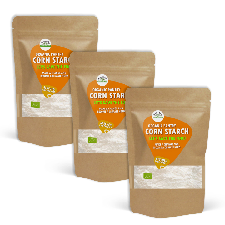 Maisstivelse ØKO 1kg x 3 pakker i gruppen Råvarer & Drikke / Baking / Mel hos Rawfoodshop Scandinavia AB (SFRAW936211-SET3)