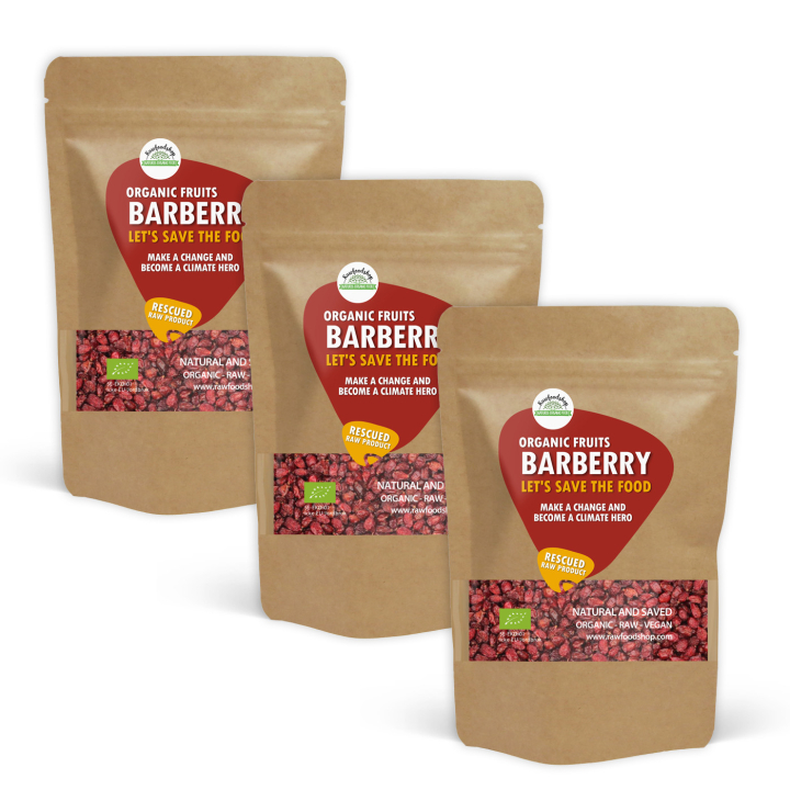 Berberis ØKO 250g x 3 pakker i gruppen Råvarer & Drikke / Frukt og bær hos Rawfoodshop Scandinavia AB (SFRAWFRU00101-SET3)