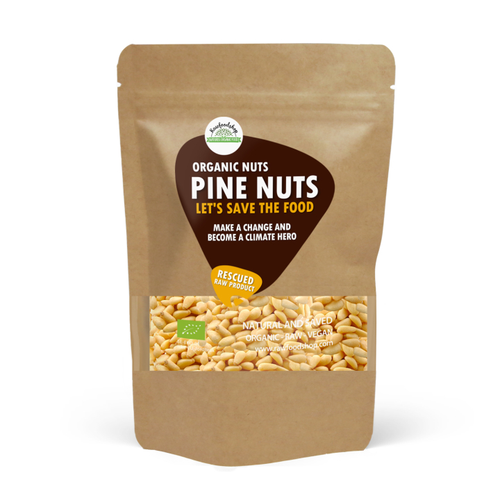 Pinjekjerner ØKO 500g i gruppen Råvarer & Drikke / Nøtter hos Rawfoodshop Scandinavia AB (SFRNOT250462E)