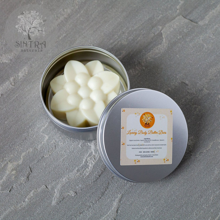 Body Butter Bar Lavendel 95g i gruppen Kroppspleie / Ferdige produkter / Hudpleie hos Rawfoodshop Scandinavia AB (SINTRA3)