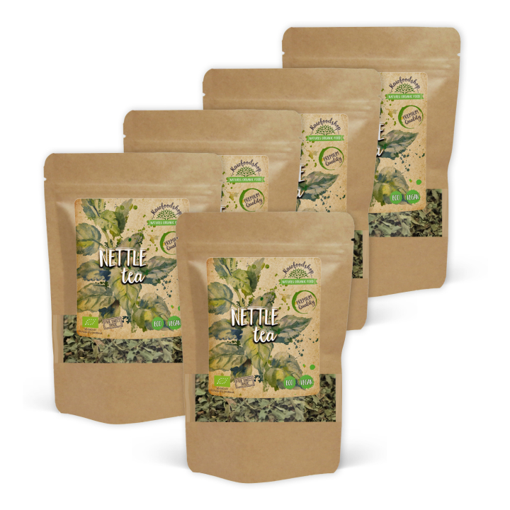 Brennesle Te ØKO 50g x 5 pakker i gruppen Råvarer & Drikke / Drikkevarer / Te hos Rawfoodshop Scandinavia AB (TE04-SET5)