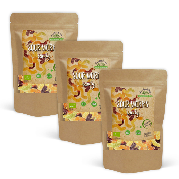 Sure Ormer Godteri ØKO 100g x 3 pakker i gruppen Råvarer & Drikke / Godteri og sjokolade / Sukkertøy hos Rawfoodshop Scandinavia AB (VERS4100-SET3)