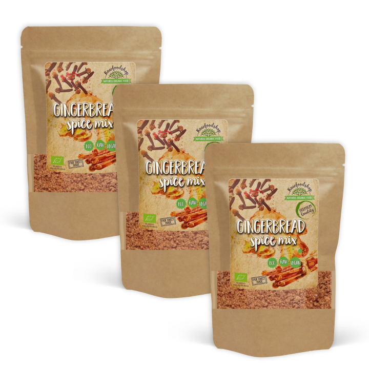 Pepperkakekrydder ØKO 100g x 3 pakker i gruppen Råvarer & Drikke / Spiskammer / Krydder & Salt hos Rawfoodshop Scandinavia AB (ZFN02361-SET3)