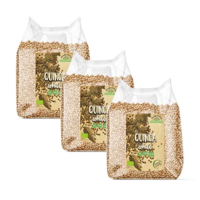 Quinoa Hvit ØKO 1kg x 3 pakker