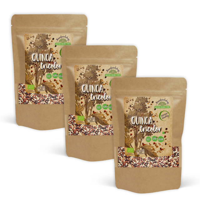 Quinoa Tre farger ØKO 500g x 3 pakker