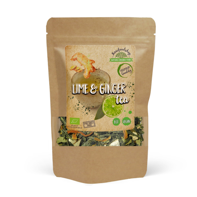 Lime og Ingefær Te ØKO 100g