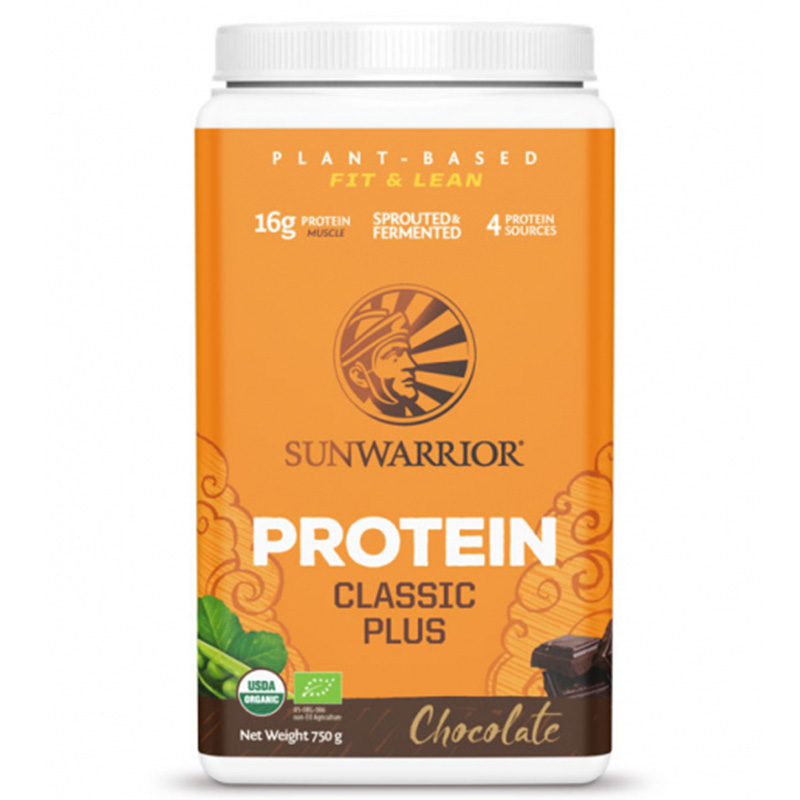 Sunwarrior Classic Plus Sjokolade 750g