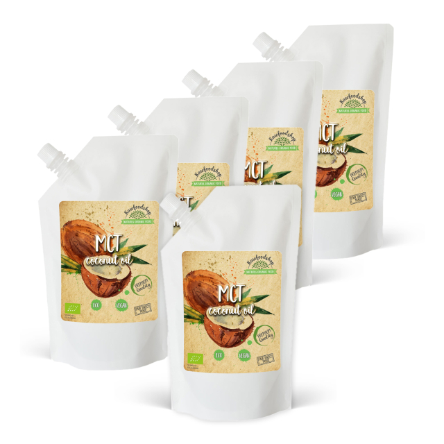 Kokosolje MCT ØKO 1000ml x 5 pakker