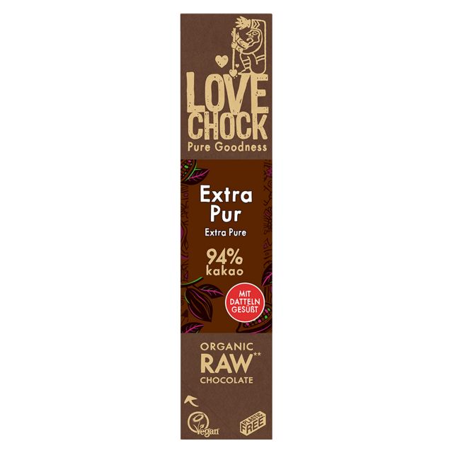 Sjokolade Extra Pure 94% ØKO 40g