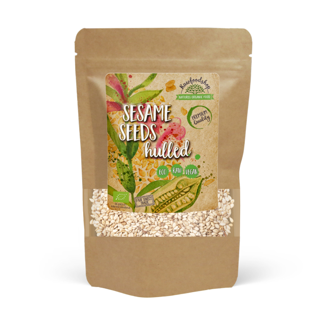 Sesamfrø skrellede ØKO 1kg