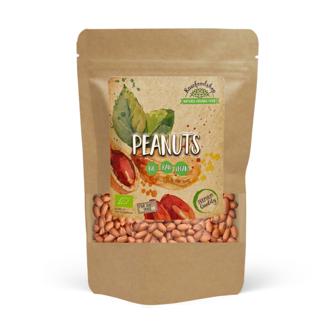 Peanøtter Premium RAW ØKO 1kg