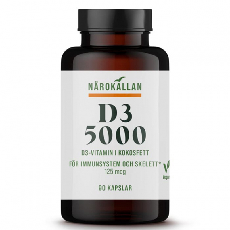 D3-5000 Vegan 90 kaps