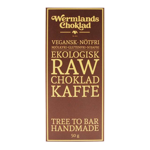 Wermlandschoklad Kaffe ØKO 50g