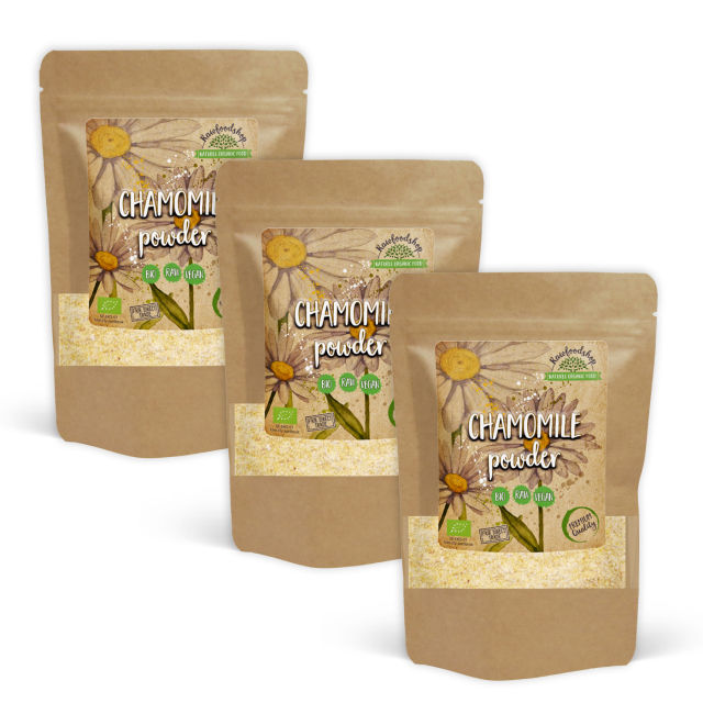 Kamillepulver ØKO 125 g x 3 pakker