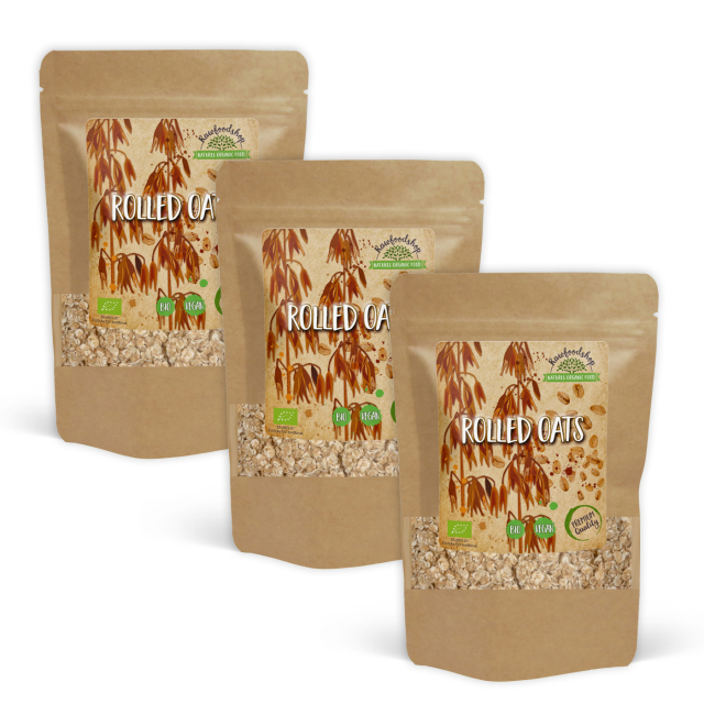 Havregryn ØKO 500g x 3 pakker