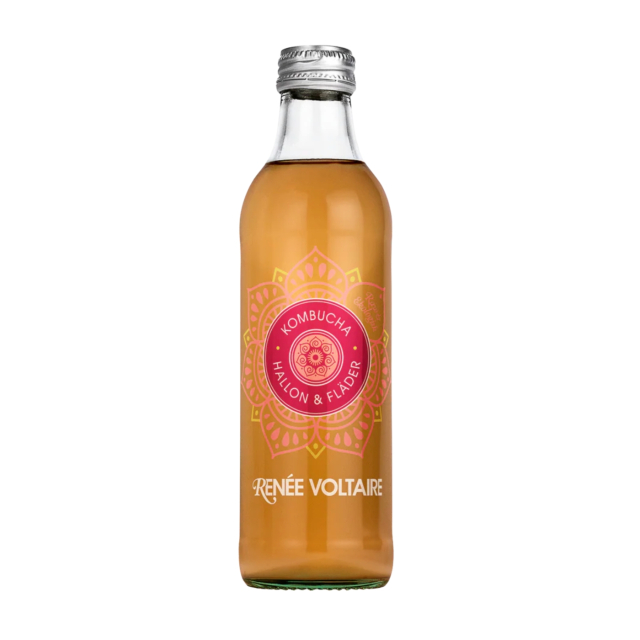 Kombucha Bringebær & Hylleblomst ØKO 275ml